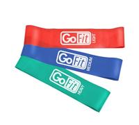 GOFIT Power Loops - 3 Lower Body Bands with Training Manual