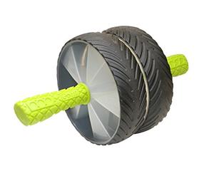 GoFit Super Ab Wheel - Roller with Handles,Black,Medium,GF-DDW