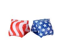 GoFloats America Flag Adult Water Wing Floaties - Own The Pool (Novelty USE ONLY)