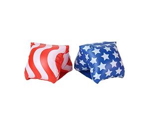 GoFloats America Flag Adult Water Wing Floaties - Own The Pool (Novelty USE ONLY)