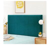 GOFOHIMI All Inclusive Elastic Headboard Covers Slipcover Sets,Headboard Cover Polar Fleece for Home Solid Color Bed Head Covers for Bedroom Decor,Verdant,150cm