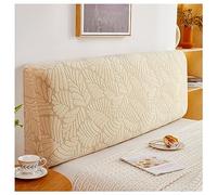 GOFOHIMI Bed Headboard Slipcover Sets,3D Jacquard Headboard Bed Cover Headboard Covers for Double Bed/Small Double,Dustproof All-inclusive Elastic Headboard Protection Cover,C,120CM
