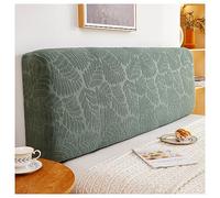 GOFOHIMI Bed Headboard Slipcover Sets,3D Jacquard Headboard Bed Cover Headboard Covers for Double Bed/Small Double,Dustproof All-inclusive Elastic Headboard Protection Cover,E,180CM