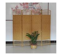 GOFOHIMI Room Dividers Privacy Screen, Folding Privacy Screen Panels Wall Divider For Room Separation Effectively Block Sight (Color : Brown-B, Size : 4 plates/120x160cm)