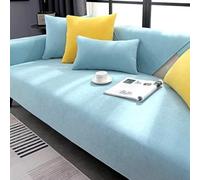 GOFOHIMI Soft Chenille Sofa Cover, Funny Fuzzy Uk Sofa Cover, Couch Covers, Sofa Protector, Chenille Fabric Furniture Protector Sofa Cover, Settee Covers, Herringbone Chenille Sofa Cover