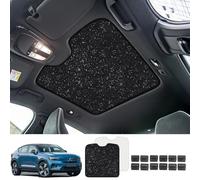 GOFOME Car Sunroof Cover Compatible with Volvo C40 Accessories 2023-2021, Foldable Sunroof Shade, Sun Shade Car Curtains, Not Droopy,Anti-UV/Heat,Quick Install, Compatible with Volvo C40 Sunshade