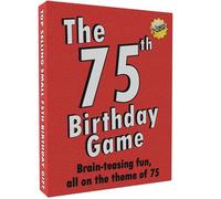GoForItGames 75th Birthday Game - Perfect 75th Birthday Gift for Men or Women