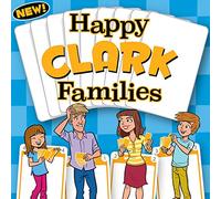 GoForItGames.com HAPPY FAMILIES CARD GAME - Clark family edition. Special personalised Happy Families cards for people named Clark !!