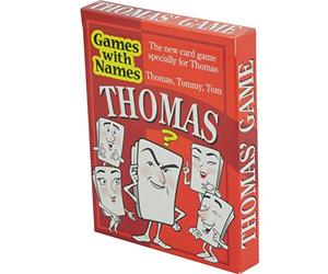 GoForItGames.com THOMAS'S GAME: Christmas stocking gift for men and boys called THOMAS, TOMMY or TOM (also a great secret Santa idea, funny birthday gift or Christmas party game)