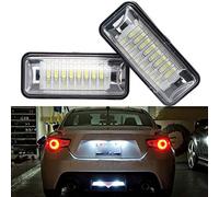 GOFORJUMP 2 PCS/set GT 86 LED License Plate Light Lamp Rear Registration Number Plate Lamp for T/oyota 86 GT86 FT86 BRZ Scion FR-S
