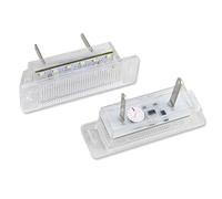 GOFORJUMP 2pcs 12V 18SMD Led License Plate Lights for O/pel Astra F 1992-1998 V/auxhall Astra F/Calibra ASTRA MK Canbus