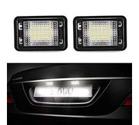 GOFORJUMP 2pcs For M/ERCEDES B/ENZ GLK X204 Canbus Error Free LED License Plate Light White 12V LED Number Plate Lamp for Benz Accessories