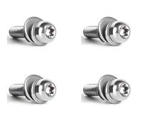 Gofotu 4pcs/6pcs Golf Weight Screw Compatible with Callaway Paradym Ai Smoke Series Drivers, Paradym, Epic, Rogue ST, Great Big Bertha, MAVRIK Series,16/815/814 XR Drivers (4pcs Screws)