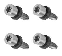 Gofotu 4pcs/6pcs Golf Weight Screw Compatible with Taylormade M3 M4 M5 M6 SIM SIM2 R15 Stealth2, Stealth,BRNR Mini Driver Qi10 Shaft Adapter Sleeve (4pcs Screws)
