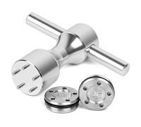 Gofotu Golf Weight 2pcs 5g/10g/15g/20g/25g/30g/35g/40g/45g Golf Weights Wrench Kit Compatible with Titleist Scotty Cameron Putter Newport (2pcs 25g+Wrench)
