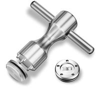 Gofotu Golf Weight 2pcs 5g/10g/15g/20g/25g/30g/35g/40g/45g Golf Weights Wrench Kit Compatible with Titleist Scotty Cameron Putter Newport (2pcs 30g+Wrench)