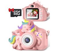 Gofunly Kids Camera, 1080P HD 2.0" Digital Camera for Kids with 32GB Card,