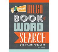 Gogames Mega Book of Word Search: 365 Brain Puzzlers - Paperback NEW John Samso