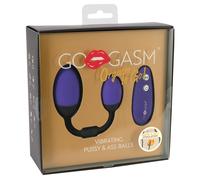 GoGasm Vibrating Egg Duo for Her - Purple & Black