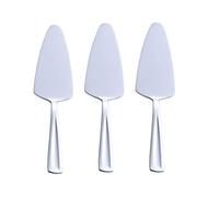 GoGeiLi Pie Cake Server, 9.3-inch Stainless Steel Pizza Pastry Server Set of 3, Dishwasher Safe