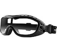 Goggle Bobster Night Hawk Windproof Motorcycle Goggles Black Clear Lens