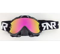Goggle-Shop Chrome Mirror Lens to fit Rip 'N' Roll RNR Hybrid Motocross MX Goggles (Pink Mirror)