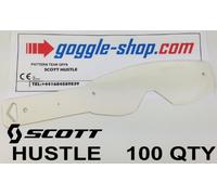 Goggle-Shop Motocross Tear Offs 100 Quantity to fit Scott Hustle