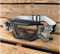 Goggle-Shop Scott Fury Roll-Off Motocross Enduro Goggles Custom with Rip N Roll 48mm WVS - Clear Canisters | Adult