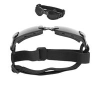 Goggles for Dogs Medium | Puppy Shades Sunglasses,Foldable Anti-Glare Pet Shade with Adjustable Strap for Skiing Seaside Mountaineering Plateau Cycling