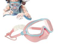Goggles With Nose Cover | Dive Swim Snorkeling Goggles | Swimming Snorkel Mask | Anti-Fog No-Leak Waterproof Wide View Pool Diving Goggle Snorkeling Gear For Teen Aged 4-16