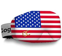 GogglesCover Ski Goggles Protective Cover, Protective Goggle Cover Portable, Ski Goggle Cover Sleeve Anti-Scratch, Ski Goggles Accessories, Ski Equipment, USA Flag Design