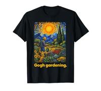 Gogh Gardening Van Gogh Style Art Gardener T-Shirt