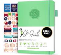 GoGirl Planner and Organizer for Women - Compact Weekly Planner, Goals Journal & Agenda to Improve Time Management & Productivity (Mint Green)