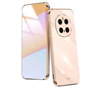 GOGME Case for Huawei Honor Magic 7 Pro / Magic7 Pro, Shock Absorption Hybrid Slim Soft TPU Shockproof Protective Bumper, Anti-Scratch Back Cover Case. Pink