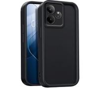 GOGME Case for Realme GT 6 / Realme GT 6T, Protection Soft Silicone TPU Case, Dustproof Shockproof Bumper Cover - Black