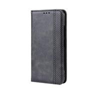 GOGME Case for ZTE Blade A76 5G Flip Case, PU/TPU Protective Cover, Shockproof Case with [Card Slots] and [Kickstand]. Black