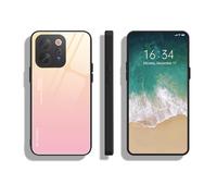 GOGME Glass Protective Shell for VIVO V70 5G Case, Ultra-Slim Shockproof Cover, Silicone TPU Frame + Tempered Glass Back Case Cover - 1