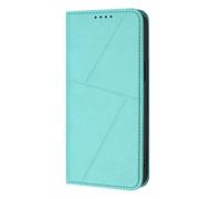 GOGME Leather Case for ZTE Blade A76 5G with Card Slots - Magnetic Closure Shockproof Cover, Anti-Fingerprint Wallet Shell & Stand Bumper - Light Blue