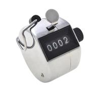 GOGO Hand Tally Counter Handheld 4 Digit Number Lap Counter Manual Mechanical Clicker for Row, People, Golf & Knitting