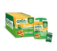 GoGo squeeZ Fruit Smoothie Snack Multifruit 5X(4X90g)