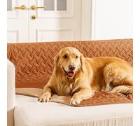 gogobunny 100% Double Sided Waterproof Dog Blanket Soft Pet Bed Cover Reversible Protect Furniture Couch Sofa Car for Puppy Cat Kids (Dark Pumpkin/Light Pumpkin, 30x70 Inch (Pack of 1))