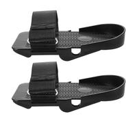 Gogogmee 1 Pair Universal Flat Pedals for Rowing Machine Indoor Exercise Accessories Compatible Bicycle Pedals Replacement for Home Workouts