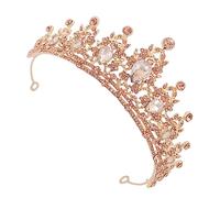 Gogogmee 1 PC Elegant Rhinestone Bridal Crown Hair Band Simple Headwear for Weddings Parties and Special Occasions Stunning Color Wedding Hair Accessories