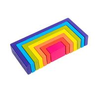 Gogogmee 1 Set Educational Building Blocks for Safe Smooth and Cognitive for Home Preschool and Nursery Enhances Hand Eye Coordination and Intelligence Development