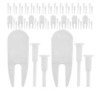 Gogogmee 1 Set Inflatable Plug Replacement for Yoga Ball: 5cm 3.5cm Plastic Pin Air Stopper with Plug Puller - Stopper Pin for Yoga Hop Balls