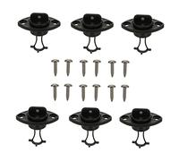 Gogogmee 1 set Kayak Drain Plug Drainage Plugs with Screws for Canoe Boat Lightweight and Durable Easy to Install Prevents Water Infiltration