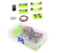 Gogogmee 1 Set Simple Circuit Experiment Kit Physics Experiment Teaching for Classroom Home Learning Includes Sturdy Tools for Hands for Students