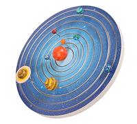 Gogogmee 1 Set Solar System Model Painting Kit of DIY Planet Models for Fun Educational Art Craft for Preschool Learning and Creative Decoration