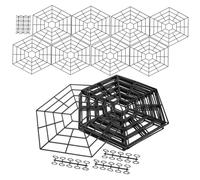 Gogogmee 10 x Plastic Corner Fish Nets to Protect Your Fish in the Garden at the Store