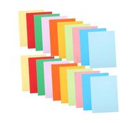 Gogogmee 100 Sheets Color Cardstock Paper for Crafting and Printing Bright Colored Paper for Art Projects Classroom Use and Flyers with Vivid Assorted Colors